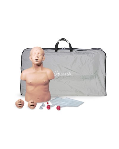 CPR-Torso Brad Junior with Electronics and Carry Bag
